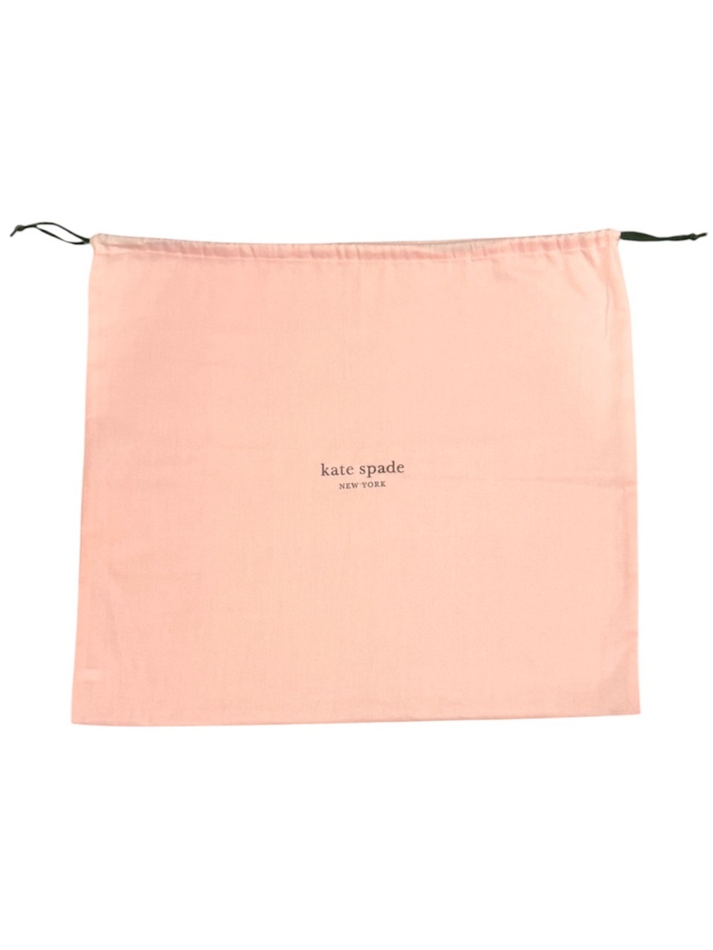 Kate Spade New York Pink Dust Bag Drawstring Storage Pouch